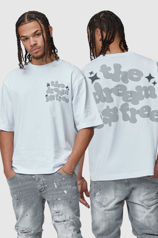 Dream Is Free 2.0 Tee - White