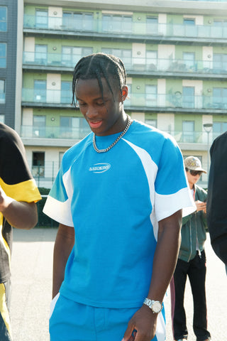 T-shirt Force - Cobalt clair