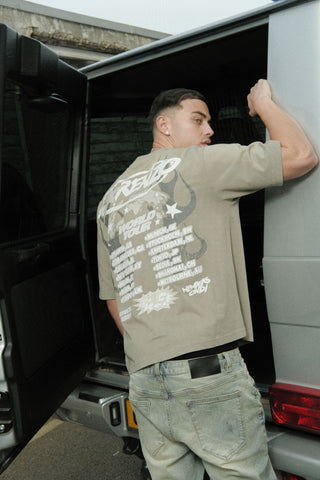 T-shirt World Tour - Kaki