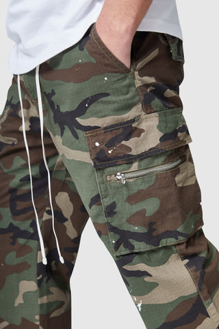 Armi Cargo Pant - Khaki Camo