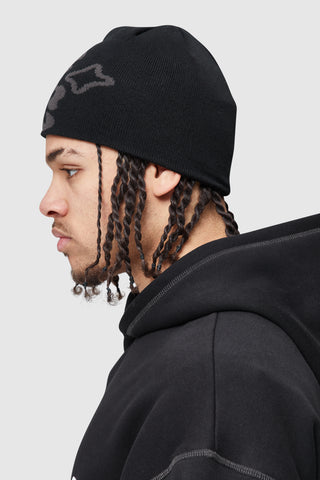 Dream Acdmy Skull Beanie - Black