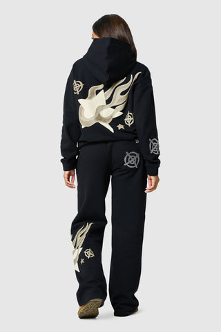 Pantalon de jogging Shoot For The Stars pour femme - Noir