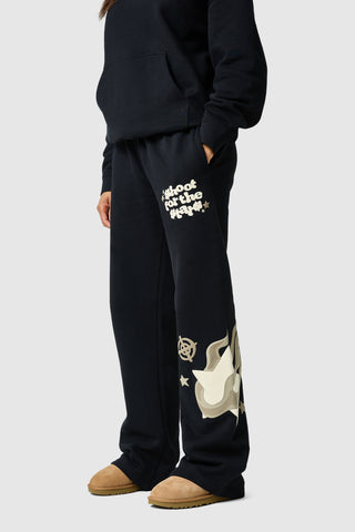 Pantalon de jogging Shoot For The Stars pour femme - Noir