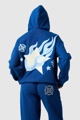 Survêtement Shoot For The Stars pour femme - Bleu marine océan