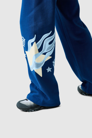 Pantalon de jogging Shoot For The Stars pour femme - Bleu marine