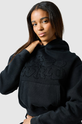 Survêtement Lrzo Wrld Applique pour femme - Noir