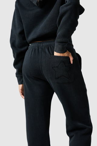 Survêtement Lrzo Wrld Applique pour femme - Noir