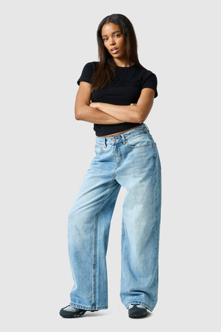 Jean Brooke pour femme - Denim bleu clair