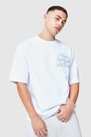 Dream Is Free 2.0 Twinset - White/Grey