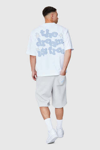 Dream Is Free 2.0 Twinset - White/Grey