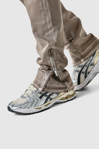 Enzo Painter Jean - Washed Taupe