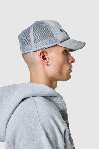 Casquette Trucker Target - Gris lune