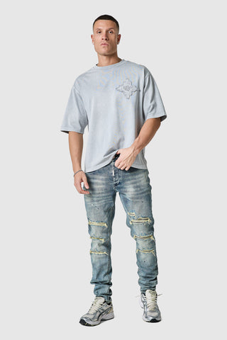 Jean Dillon B - Bleu vintage