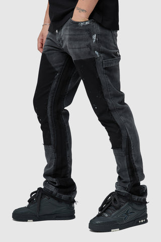 CARP FLARE JEAN - CHARCOAL