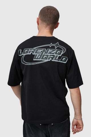 Y2K World Tee - Black