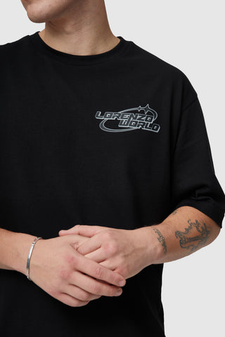 World Sticker Tee - Black