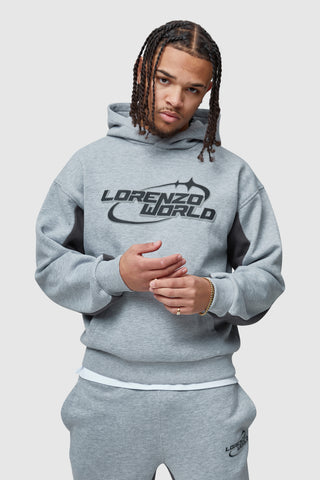 Lorenzo World Hood - Grey