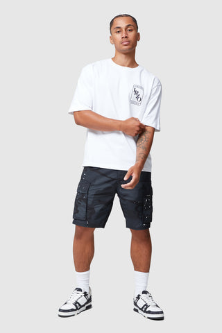 Lrzo Badge Tee - White