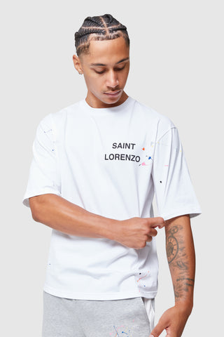 ART STUDIO TEE - WHITE