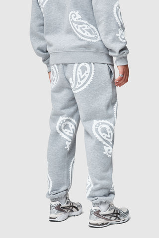 Paisley Jogger - Grey