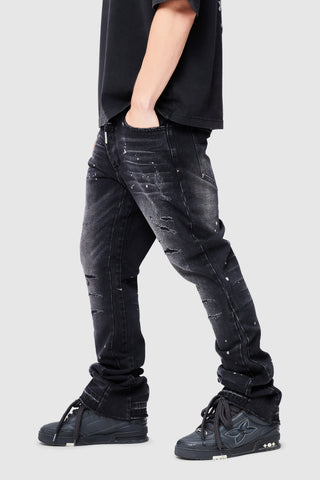 Oasis 2.0 Jean - Black/Bleach