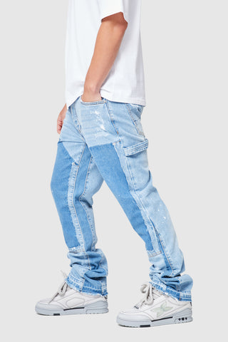 Carp Flare Jean - Light Blue