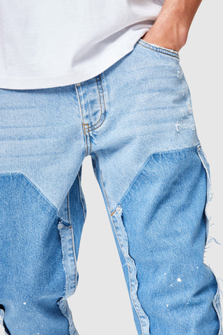 Carp Flare Jean - Light Blue