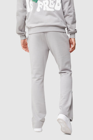 Dream Is Free Flared Jogger - Grey