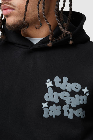 Dream Is Free 2.0 Hood - Black