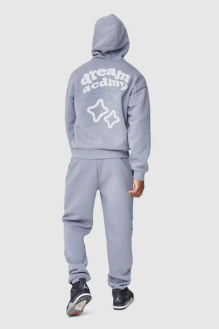 Dream Acdmy Zip Hood - Grey