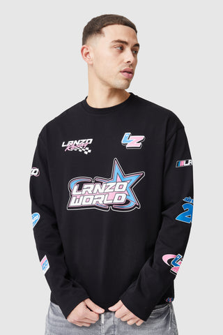 Velocity Long Sleeve Tee - Black