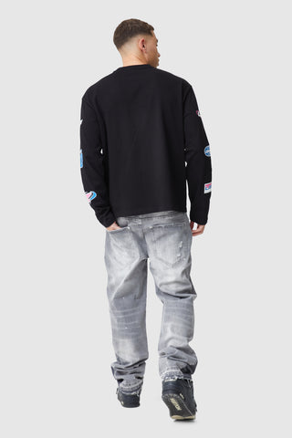 Velocity Long Sleeve Tee - Black