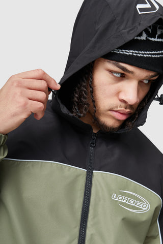 Forza Shell Tracksuit - Khaki/Black