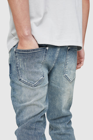 Stacked Jean - Vintage Blue