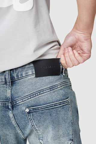 Stacked Jean - Vintage Blue
