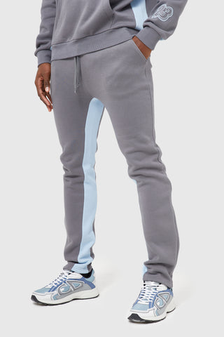 SWISH TRACKSUIT - CHARCOAL/BLUE