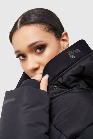 MIDNIGHT 3.0 CROP JACKET - BLACK